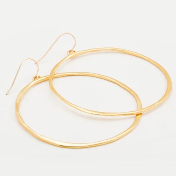 Gorjana G Ring Hoop Earrings - Picture 1 of 3